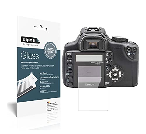 dipos I 9H pantserfolie compatibel met Canon EOS 350D beschermfolie displaybeschermfolie