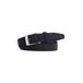 Profuomo suède riem donkerblauw