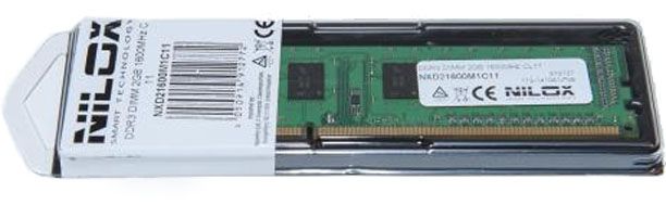 Nilox 2GB DDR3 1600MHz PC3-12800 - Groen