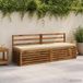 vidaXL - 1-delig - Coussin de banc - VUGHT - 100% - Polyester - Beige - 180 x 50 x 5 cm