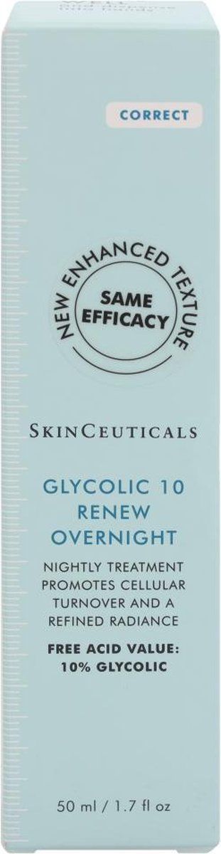 SkinCeuticals Glycolic 10 Renew Overnight Cream - 3606000480964