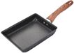 Tamagoyaki pan, inductie met siliconen spatel, antiaanbaklaag, omeletpan, afneembare handgreep, eierpan, Japanse pan voor alle warmtebronnen, oven, vaatwasmachinebestendig
