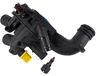 Thermostat de liquide de refroidissement pour voiture - thermostat moteur - adapté pour Berlingo, C3 II, C4 Picasso, DS3, 207, 308 SW, 5008 - remplace les numéros de pièce OEM 1336.Z8 et 9810916880