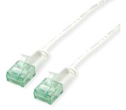 ROLINE UTP DataCenter Patchkabel Cat.6A (Klasse EA), extra dun, wit, 5 m