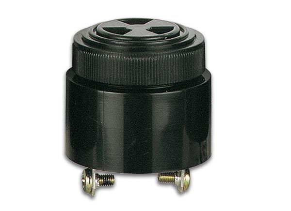 Velleman SV18/C Buzzer - Single Tone - 3-24V - Screw Mount