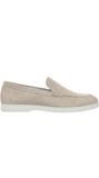 Vercate Florence Loafer Instapper Italiaans Suède Leer Heren Schoen Beige Maat 41