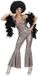 Widmann Finidi Zilverkleurige Disco-outfit voor Vrouwen - Verkleedkleding - Medium