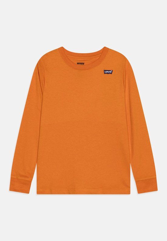 Levi's Kids Graphic T-shirt Met Lange Mouwen Oranje 14 Years Kinderen