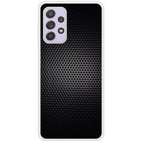 Samsung Galaxy A72 Dark metal Verstevigd hoesje met sublimatie bedrukking