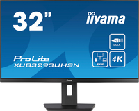 iiyama ProLite XUB3293UHSN-B5 31.5" 4K Monitor - USB-C, IPS, Adjustable