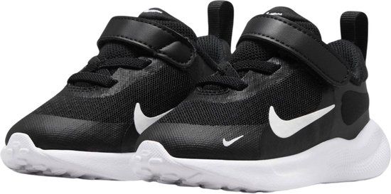 Nike Revolution 7 (TDS) Sneakers Junior - Zwart - Wit - Maat 18.5 - Unisex