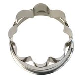 Staedter Linzer 8S Rozet buitenring, zilver, 4 cm