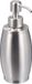 Merkloos Relaxdays zeeppompje 350 ml RVS Mat Zilver