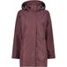CMP Dames waterdichte h hoodie met drukknoopjes