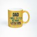 Sublimatie groothandel Dad I Will Always Be Your Little Girl Financial Burden Mug