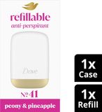 DOVE Anti-Transpirant Refillable Deodorant Starterkit - No. 41 Peony & Pineapple - 35 ml