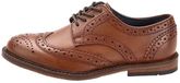 Next Jongens Leren Brogues met Veters - Bruin
