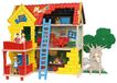 Villa Kunterbunt maison de poupée en bois, kit de bricolage, 2 étages, 75x59x37 cm