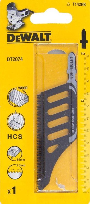 DeWalt DT2074 HCS Decoupeerzaagblad Precision - Hout