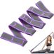 Solidchoice QUANZHOUXUNUODIANZISHANGWUYOUXIANGONGSI Elastische weerstandsbanden voor fitness en yoga training (lila)