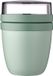 Mepal Lunchpot mini - 300 ml + 120 ml - Yoghurt en Muesli beker to go - Ellipse - Nordic sage