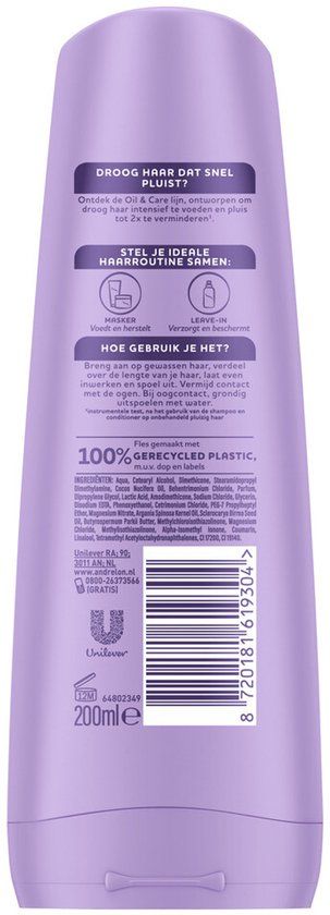 Andrelon Andrélon Conditioner Oil & Care - 200 ml