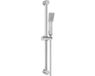 vidaXL Douchesysteem set chroom 70 cm roestvrij staal