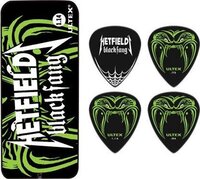 Jim Dunlop Dunlop Pick Tin Hetfield Black Fang 6-Pack 073mm signature plectrum