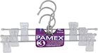 PAMEX Kleerhangers voor rok of broek, 3 stuks