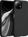 kwmobile telefoonhoesje geschikt voor Xiaomi 11 Lite (5G) NE / Mi 11 Lite (5G) - Back cover in mat zwart