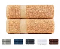 Todocama Handdoeken, 100% katoen, 550 g/m², extra zacht, 5501, zeer absorberend en sneldrogend, beige, 70 x 140 cm, 2 stuks
