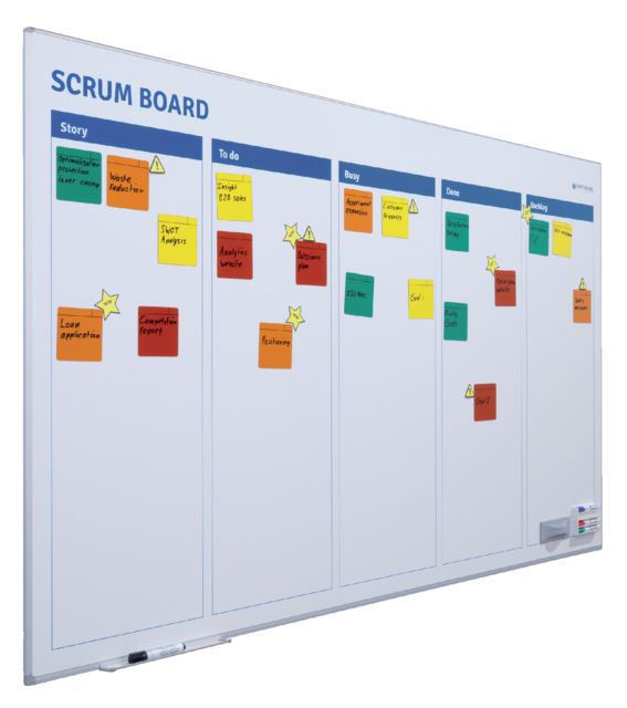 Smit Visual Supplies Scrum bord + starterkit scrum 90x120cm