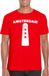 Bellatio Decorations Amsterdam shirt met Amsterdammertje rood heren S