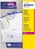 Avery L7651-15 adreslabels Wit Zelfklevend label