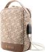 Guess 10 Inch Tablet Bag - Gcube Stripe - Brown