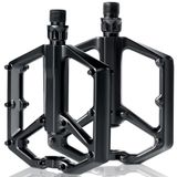 Romon Aluminium MTB-pedalen voor fiets, platte 9/16 inch pedalen met antislip, afneembare spijkers, verzegelde lagers, CNC-gefreesd