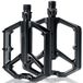 Romon Aluminium MTB-pedalen voor fiets, platte 9/16 inch pedalen met antislip, afneembare spijkers, verzegelde lagers, CNC-gefreesd