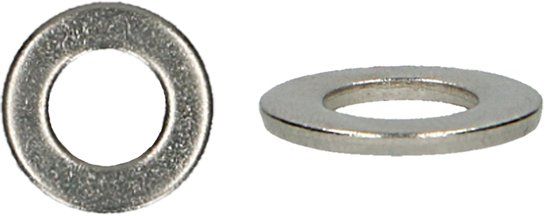 pgb-Europe Sluitring DIN 125A M 6 A2 (6,4/12/1,6) RVS Inox 200 stuks