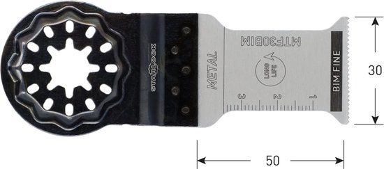 Rotec Starlock invalzaagblad, BiM, type MTF30bi, 30x50mm (1 st.)