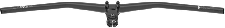 SQ LAB SQLAB HANDLEBAR 3OX CARBON 12D / BLACK / Uni / 31.8, 30MM MEDIUM RISE / 2024