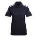 adidas dames Squadra25 Cotton Polo Shirt, black/white, XS