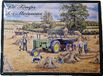 I&S Metalen wandbord met reliëf 30 x 40 cm Le Temps des Moissons