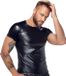 Noir Handmade - Wetlook Snake Sleeves Top - L - Zwart