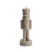Uyuni Lighting NUTCRACKER LED-bougie, sable, hauteur 21 cm