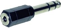 TRU COMPONENTS Adaptateur jack Mâle 6,3 mm - Femelle 3,5 mm Stéréo, Mono Nombre de pôles : 3, 2 Contenu : 1