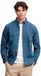 Superdry Garment Dyed Overhemd Relaxed Pasvorm Heren Lange Mouwen Shirts