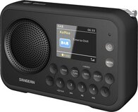 Sangean DPR-76BT - Draagbare DAB+/FM/Bluetooth Radio - Grijs