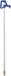 VEVOR Frostbestendig Tuinhydrant, 1595mm Vriesbestendige Buitenkraan met 914,4mm Begravingshoogte, G 3/4\" Buismontage & Hoesenkoppeling, Leidloos Vriesloos Hydrant voor Tuin, Tuinbouw en Landbouwirrigatie