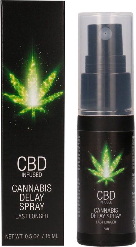 PharmQuests CBD Cannabis Vertragingsspray - 15 ml