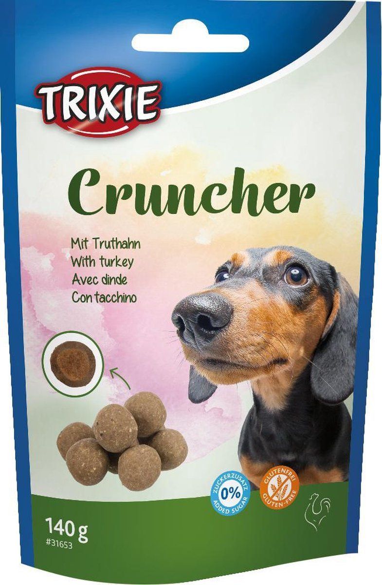 TRIXIE Cruncher met kalkoen | 140 g